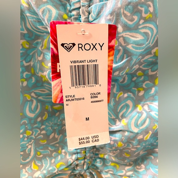 BNWT Roxy🌸Vibrant Light Crop Cami - Picture 3 of 3